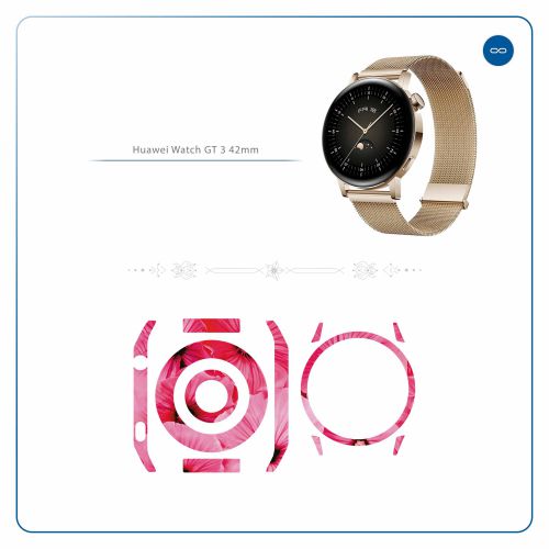 Huawei_Watch GT 3 42mm_Pink_Flower_2